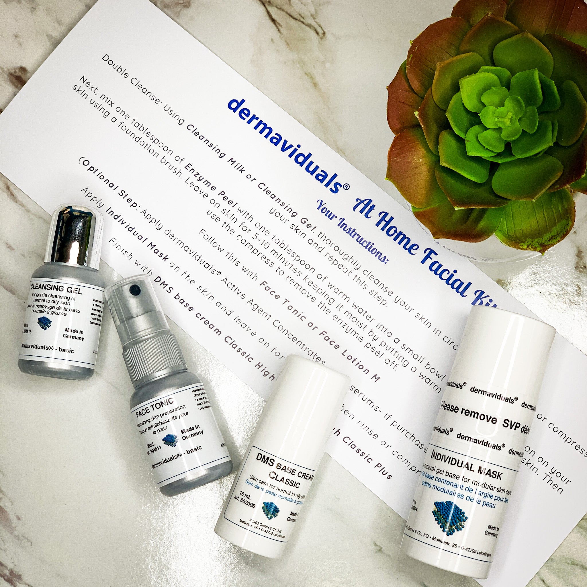 Dermaviduals At Home Facial Kit